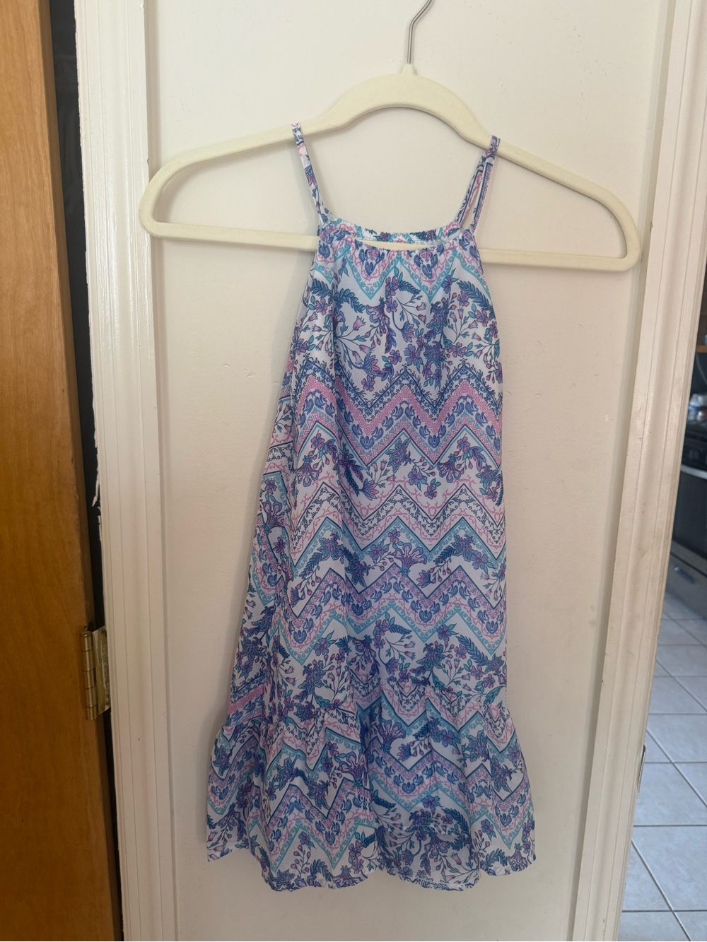 Light Blue Girls' Dress